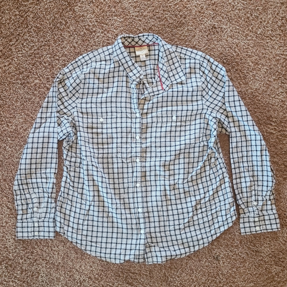 St. John's Bay Men's Long Sleeved Button Up Shirt